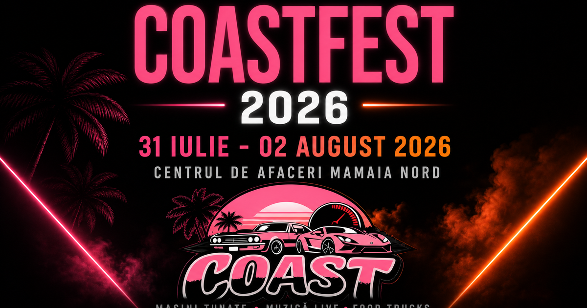 CoastFest 2026 | Mașini Tunate & Muzică Live